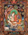 Superfine Shiva Parvati tibetischen Buddhist Thangka Malerei ohne Brocade Buddhismus